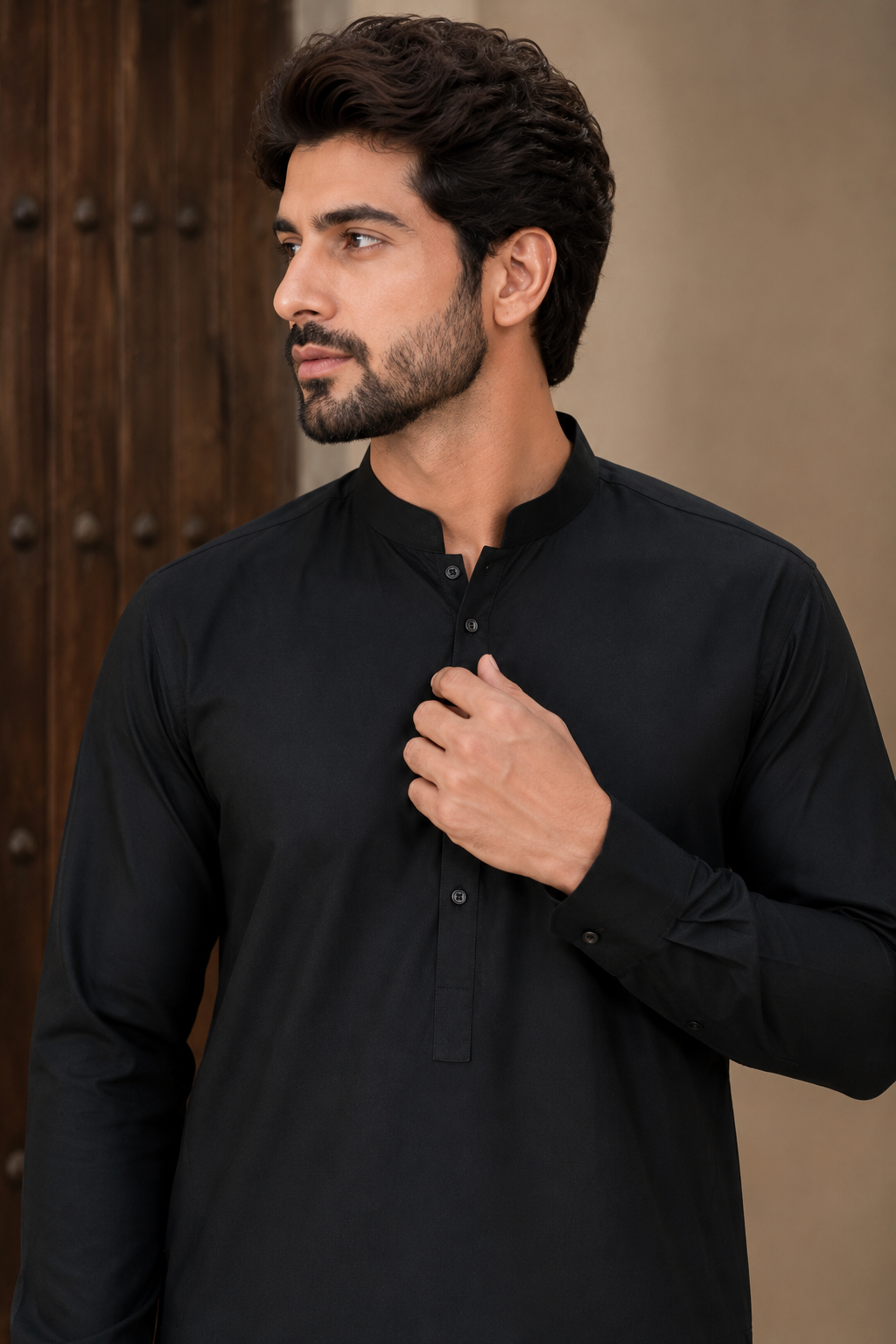 Black Men's Shalwar Kameez