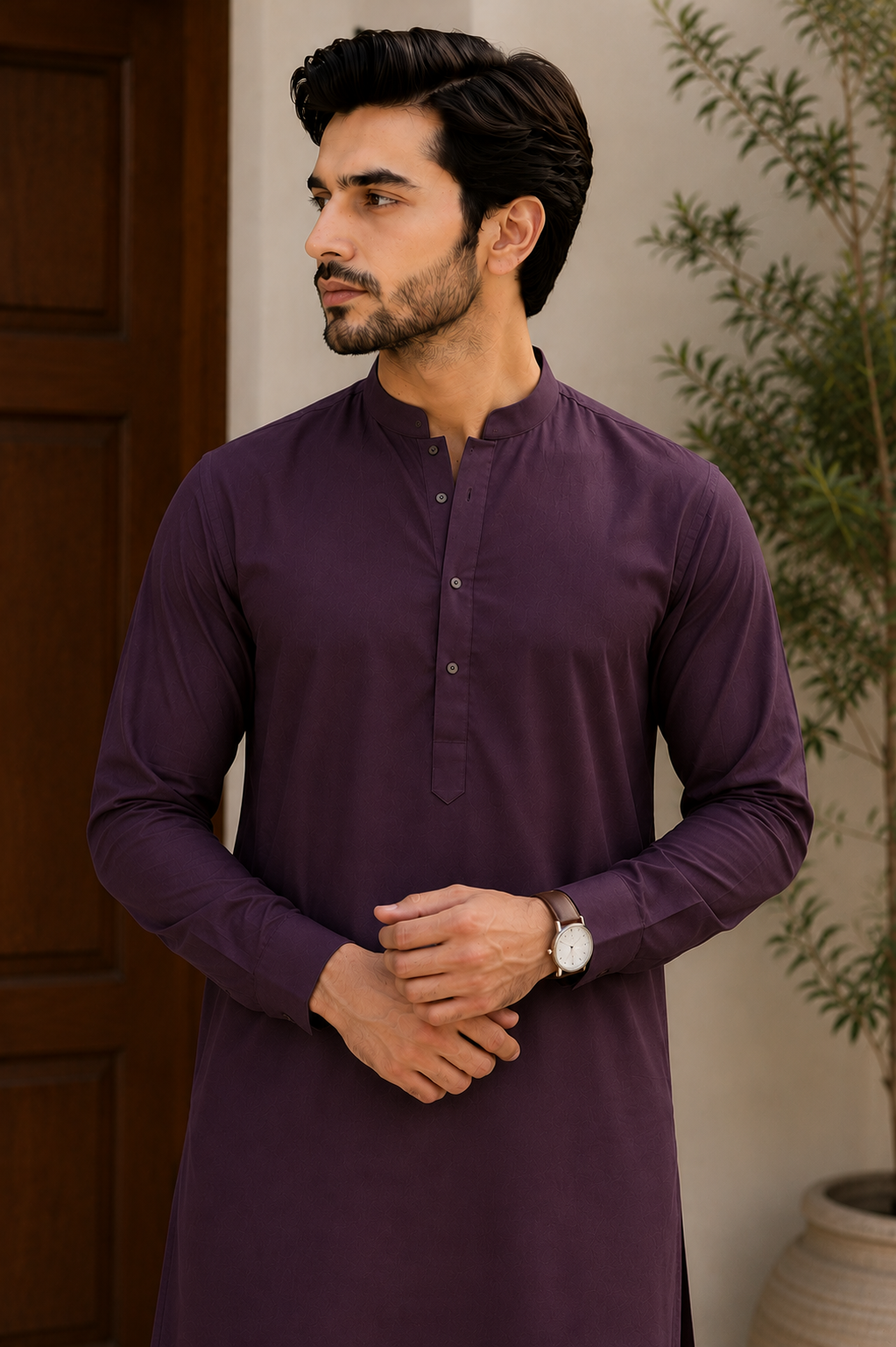 Men's Premium Vine Wash & Wear Shalwar Kameez
